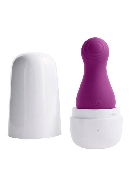 Playboy's The Jet Set Clitoral Tapping Rechargeable Silicone Stimulating Vibrator