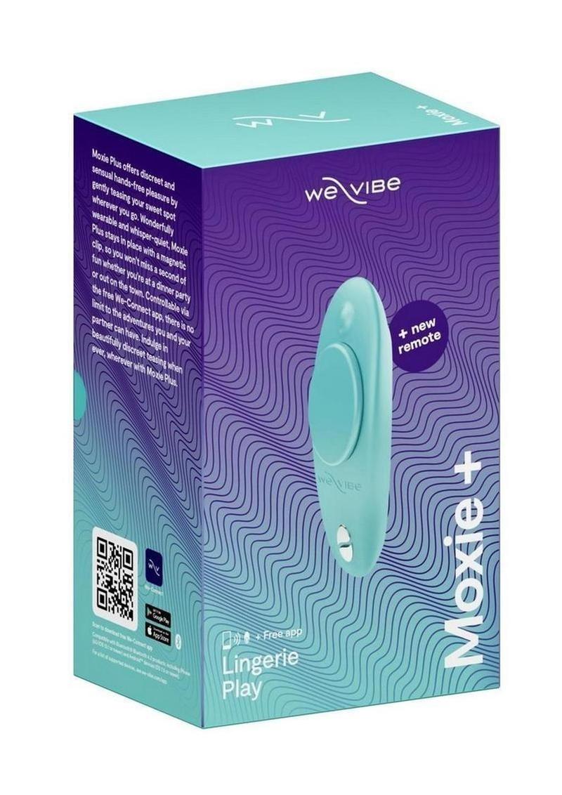 We-Vibe Moxie+ Wearable Panty Vibe with Remote Control