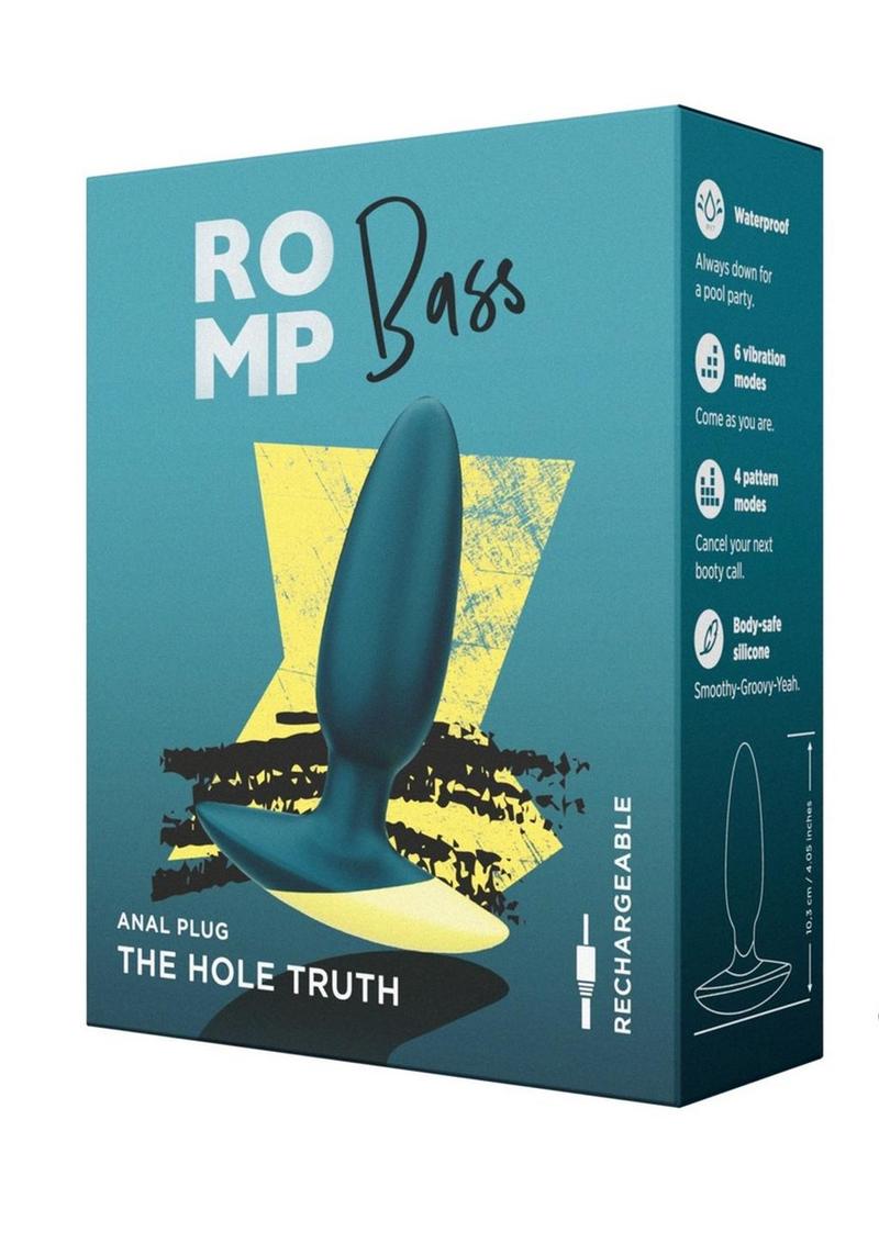 Bass Vibrating Anal Plug