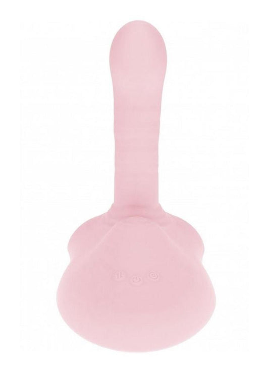 Loveline Satisfaction Grinder - Silicone Thrusting Pulse Wave Vibrator