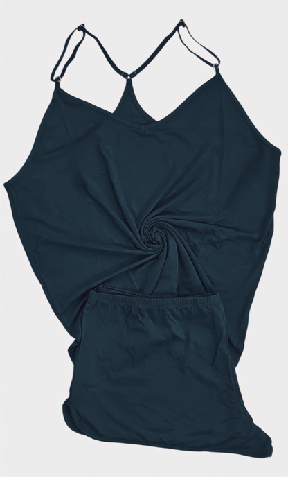 Bamboo pajama set - cami and shorts