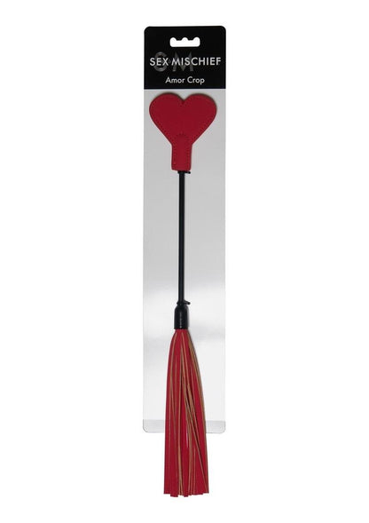 Sex & Mischief Amor Crop - Red/Black