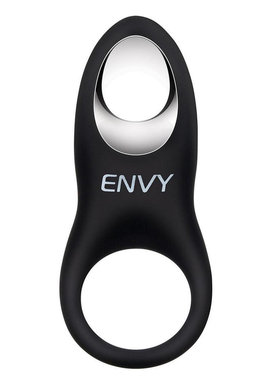 Envy Textured Rechargeable Silicone Stamina Ring