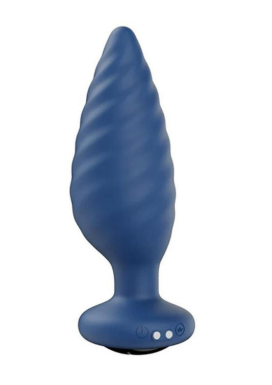 Noah App Controlled Rechargeable Silicone Rotating Butt Plug