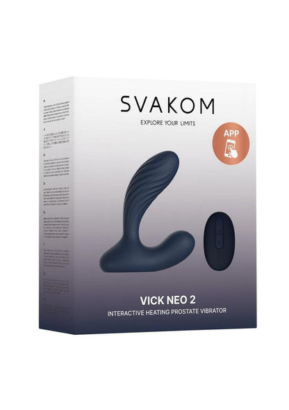 Svakom Vick Neo 2 - App Compatible, Warming Dual-Stimulating Vibrator with Remote