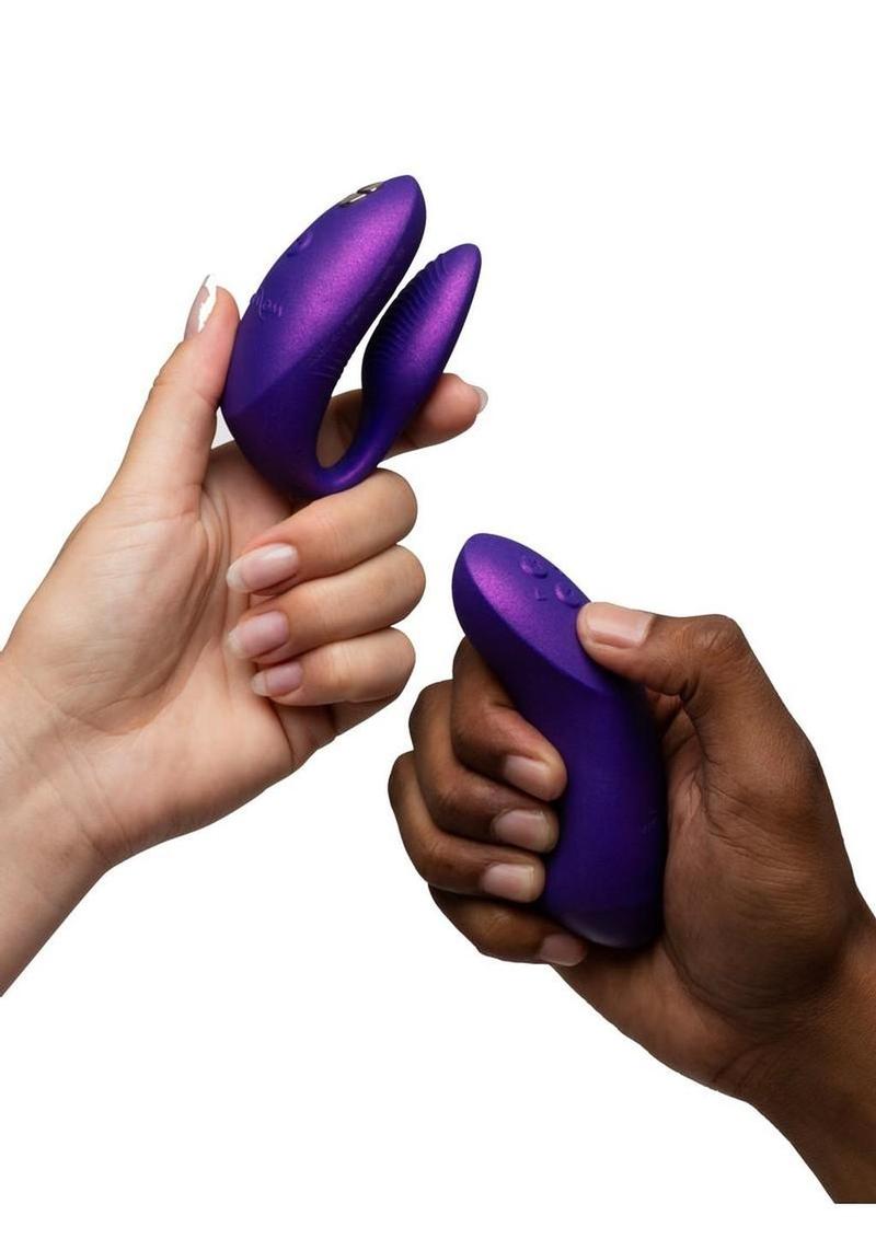 We-Vibe Chorus Rechargeable Silicone Couples Vibrator with Remote Control